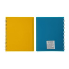 Зошит з роздільниками «UKRAINE» В5 на 96 аркушів у клітинку на спіалі збоку з пластиковою обкладинкою, TM Buromax