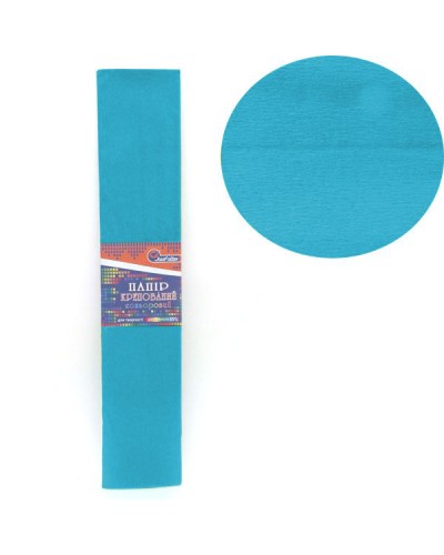 Гофро-папір 55 % 50х200 см 20 г/м2, світло-блакитний, TM J.Otten