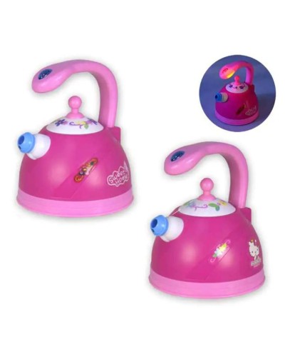 Чайник на батарейці світло, звук, холодний пар, в коробці 21,5х16,5х21 см