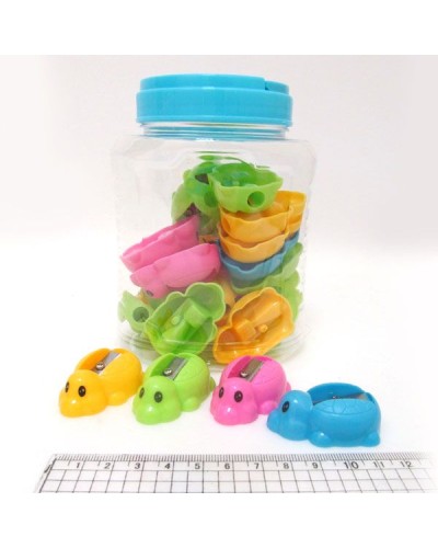 Точилка «Черепашка» без контейнера, в асортименті, J.Otten