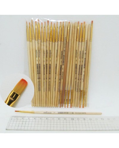 Пензлик нейлоновий плаский № 2, TM J. Otten