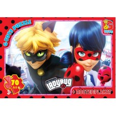 Пазли «Леді Баг» на 70 елементів, ТМ G-Toys