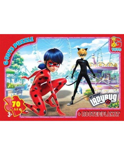 Пазли «Леді Баг» на 70 елементів, ТМ G-Toys