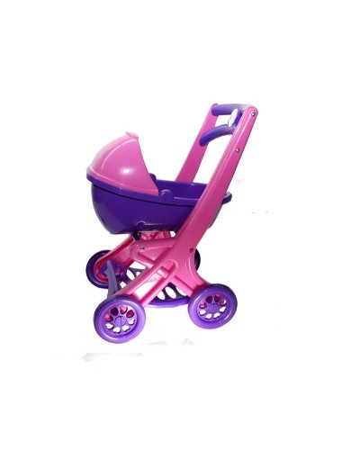 Коляска для ляльок з люлькою, 53х33х38 см, ТМ Долоні