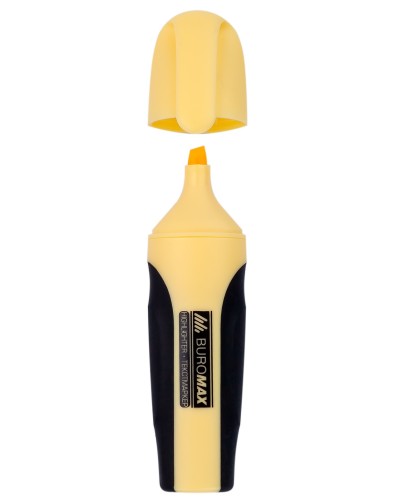 Маркер текстовий пастельний ванільний, ТМ Buromax