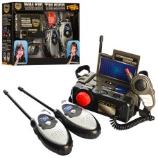 Рація 24 см зі станцією та звуком, на батарейці, у коробці 29х21х7 см