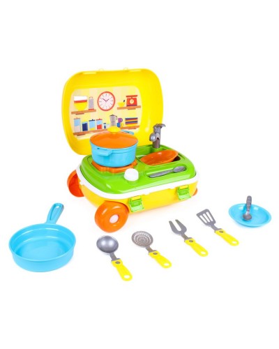 Набір «Кухня» з набором посуду, 34,5х26х16 см, ТМ Технок