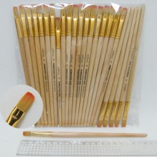 Пензлик нейлоновий плаский №5, ТМ J. Otten