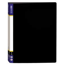 Папка пластикова А4 на 2 кільця, чорна, ТМ Economix