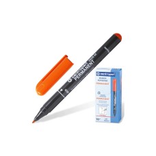 Маркер перманентний круглий тонкий 1 мм, помаранчевий, ТМ Centropen