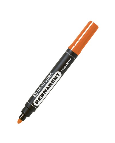 Маркер перманентний круглий 2,5 мм, помаранчевий, ТМ Centropen