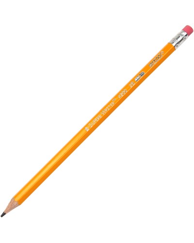 Олівець графітний «Superb Writer» шестигранний з гумкою 2В, 144 шт. в упаковці, ТМ Marco