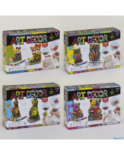 Набір для творчості «ART-DECOR», в асортименті, у кробц 26х7х19 см, ТМ Данко Тойс