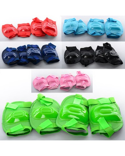 Захист для колін і ліктів в асортименті, у пакеті 19х21х3,5 см