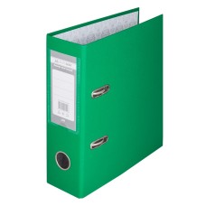 Папка-реєстратор А5 одностороння збірна 70 мм PP зелена ТМ Buromax