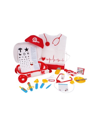 Набір «Маленький лікар» з 21 предмета, у валізі 34,5х26х16 см, ТМ Технок