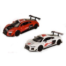 Машина «AUDI R8» (68370) 15 см металева зі світлом та дверима що відкриваються, на батарейці, у коробці 18х9х8 см, АВТОПРОМ