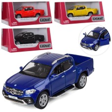 Машина «Mercedes-Benz X-Class» 12,5 см металева інерційна з дверима, що відкриваються, у коробці 16х8х7 см, KINSMART