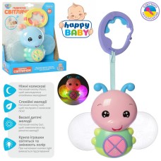 Підвіска на коляску «Світлячок» 23 см музична з українською озвучкою, на батарейці, в асортименті, у коробці 20х23,5х6 см