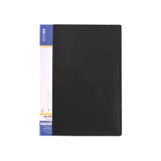 Папка з боковим притиском А4 Clip В light, чорна, ТМ Economix