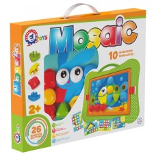 Мозаїка з 10 шаблонів та 26 кнопок у коробці 37,5х29х5 см, ТМ Технок