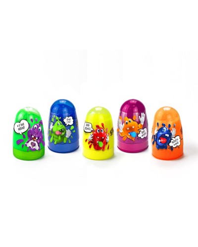Слайм «Crazy Slime» у колбі 5х8 см, 20 шт у боксі 50х21,5х8 см, ТМ Данко Тойс
