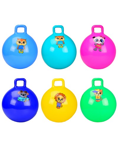 М'яч для фітнесу 45 см, 350 г, в асортименті