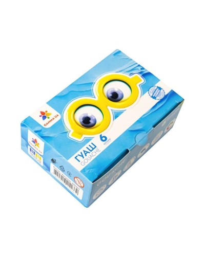 Фарби гуашеві «Малята» на 6 кольорів по 10 мл, Гамма-Н