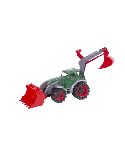 Трактор навантажувач-екскаватор «Texas» 45,5х18х28 см, ТМ Оріон