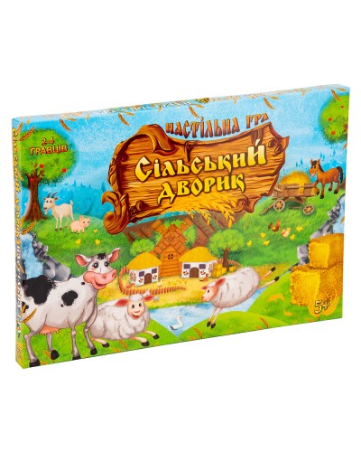 Гра настільна «Сільський дворик», у коробці 37х25,5х2 см, ТМ Strateg