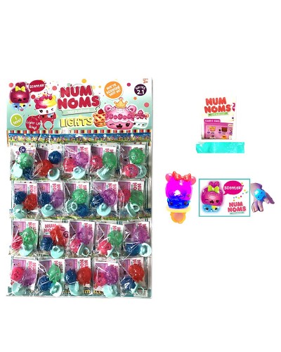 Герої «Num Noms», в асортименті, 20 шт. на планшетці 50х36х2 см