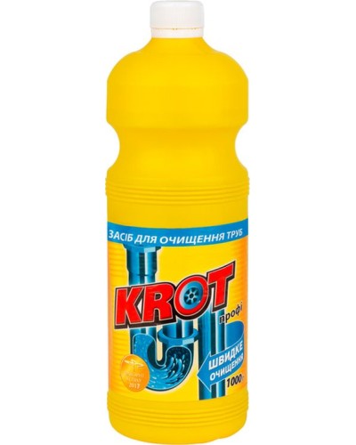 Засіб для чищення труб «Кріт» 1 л, ТМ Онікс