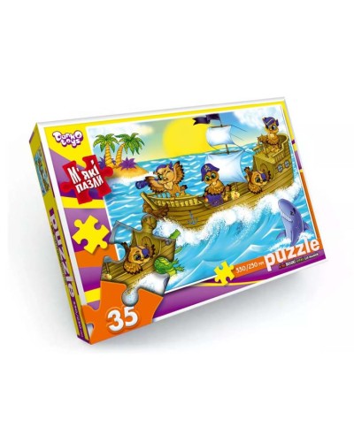 Пазли м'які на 35 елементів, ТМ Данко Тойс