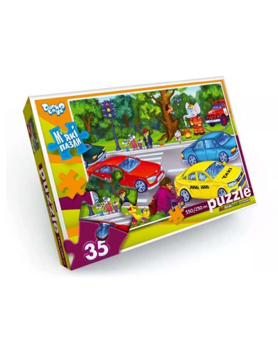 Пазли м'які на 35 елементів, ТМ Данко Тойс