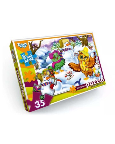 Пазли м'які на 35 елементів, ТМ Данко Тойс