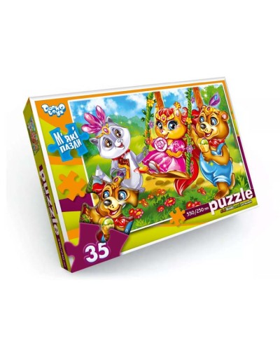 Пазли м'які на 35 елементів, ТМ Данко Тойс