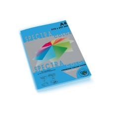 Папір кольоровий А4 100 аркушів 160 г/м2, інтенсив синій, SPECTRА COLOR