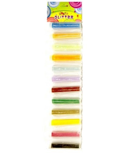 Пісок кольоровий матовий на стрічці 12 кольорів, ТМ J.Otten