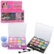 Дитяча косметика: тіні, помада, пензлики, в асортименті, у коробці 32,5х23,5х3,5 см
