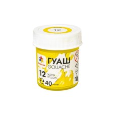 Фарба гуашева 40 мл жовта, Творчість