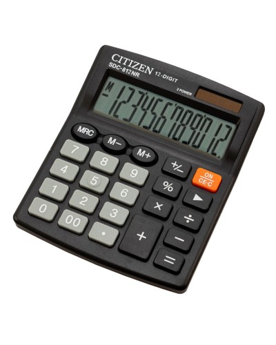 Калькулятор «CITIZEN» 10,5х12,5 см, SDC812NR