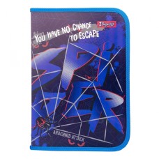 Папка для праці «FC Spider» А4 пластикова на блискавці, ТМ 1 Вересня