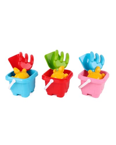 Набір для гри з піском з 4 елементів, в асортименті, у сітці 12х11,18,5 см, ТМ Технок