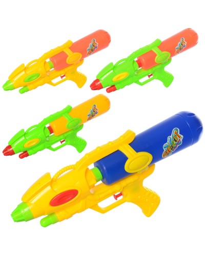 Іграшковий водяний пістолет 34 см в асортименті, у пакеті 17х34х5,5 см