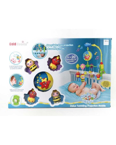 Мобіль музичний з проектором та записом голосу, у коробці 62х10х41 см