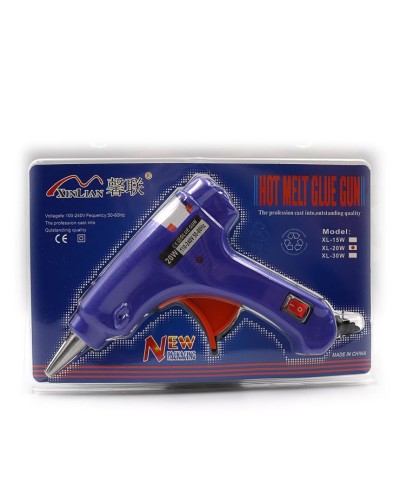 Пістолет клейовий «Easy» під європейську розетку 20W, 0,7 см