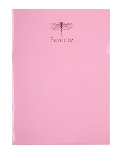 Папка-куточок «PASTEL» А4 рожева, ТМ Buromax