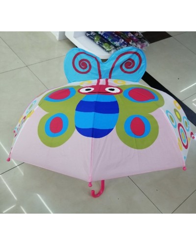 Парасолька дитяча, довжина тростини 60 см, діаметр 70 см, кріплення пластикове