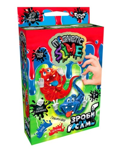Слайм «Magnetic Slime» у колбі, в асортименті, ТМ Данко Тойс