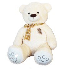 М`яка іграшка «Ведмедик Анабель 7» 150 см світлий, ПП Копиця